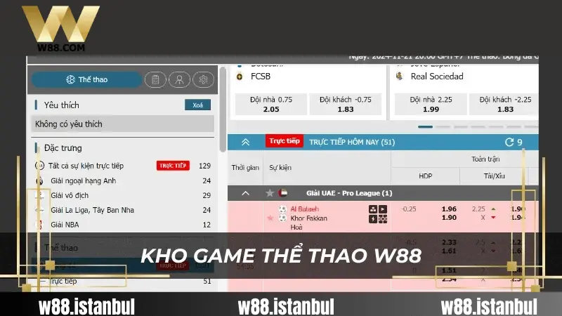 Thể Thao W88