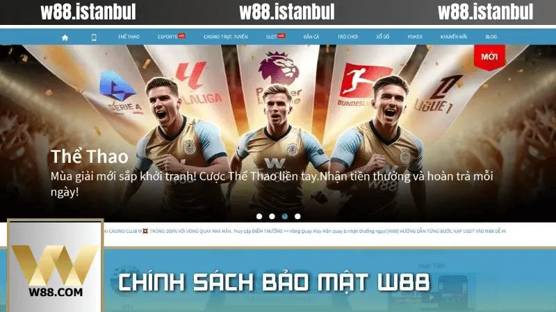 Ý nghĩa quan trọng của chính sách bảo mật tại W88