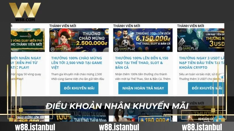 Các ưu đãi và chương trình khuyến mại dành cho người chơi